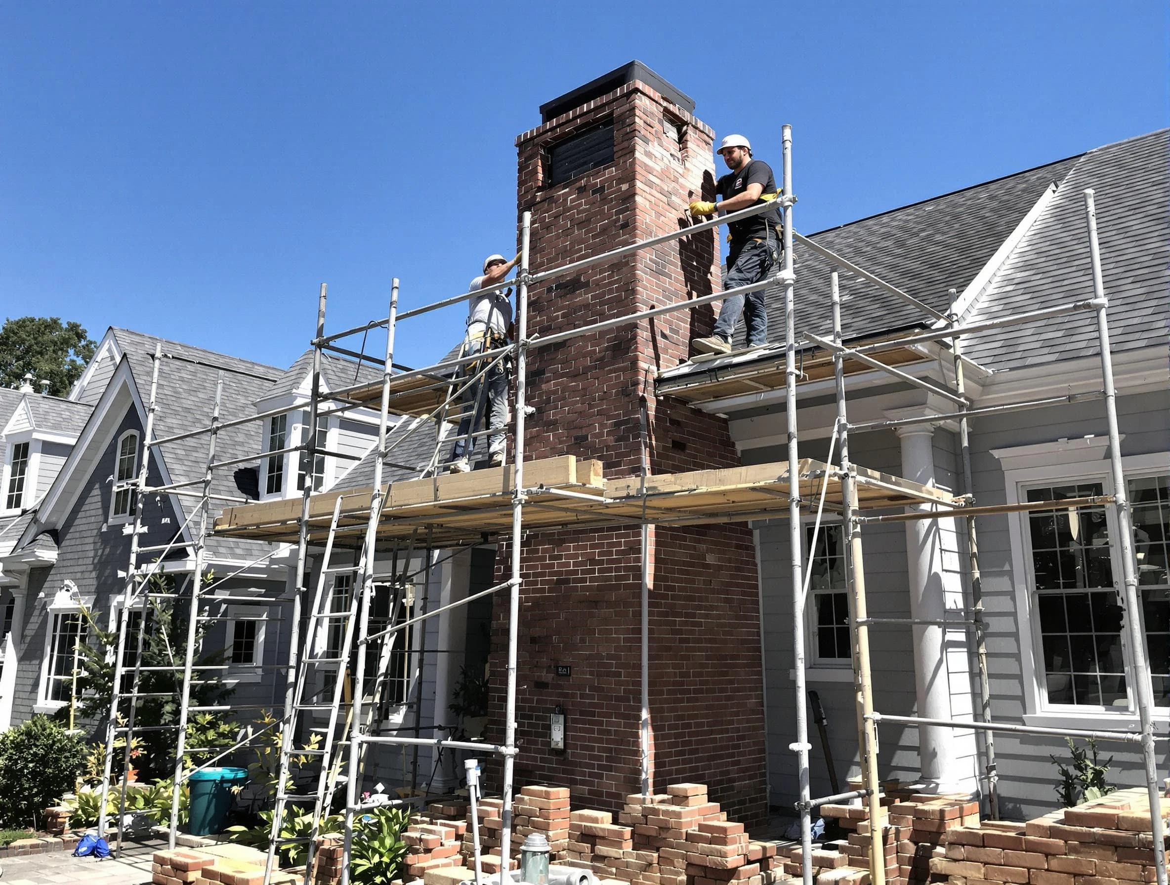 Chimney Rebuilding service in White House, TN
