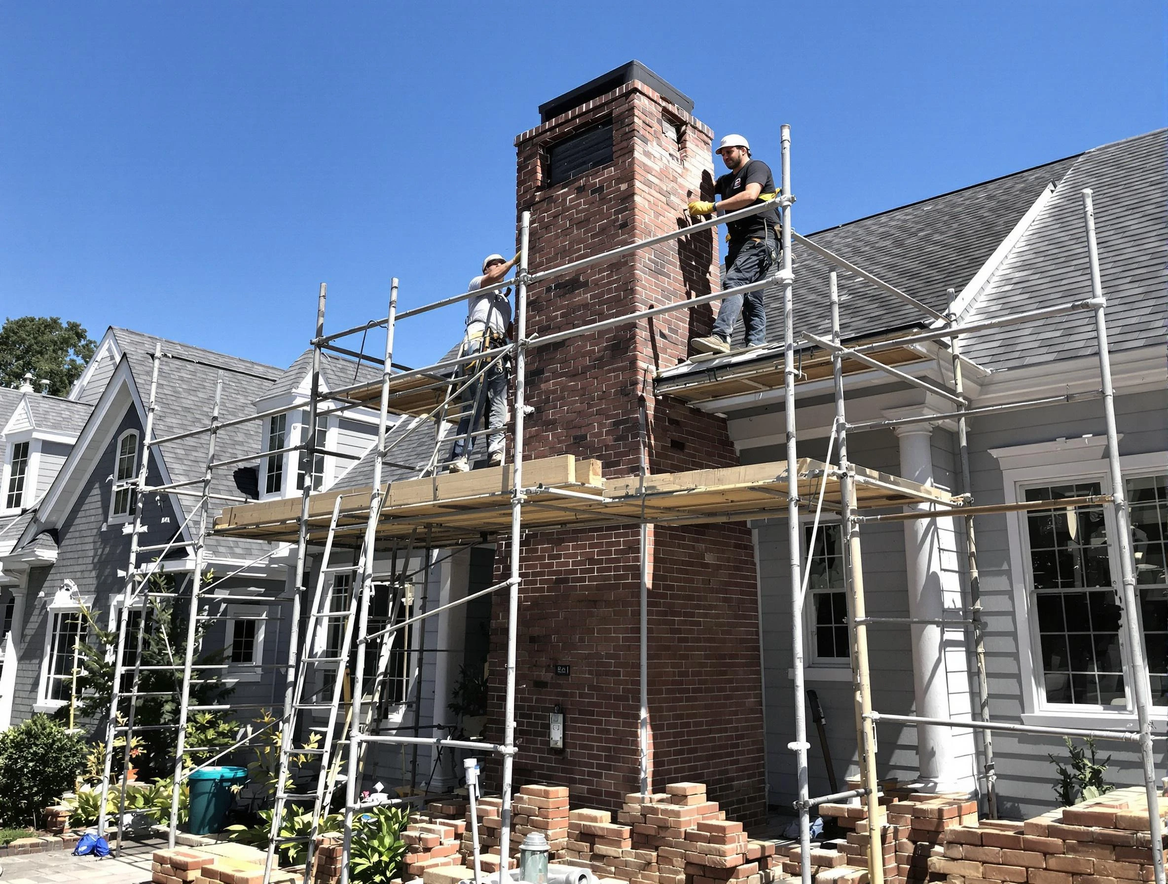 Chimney Rebuilding service in White House, TN